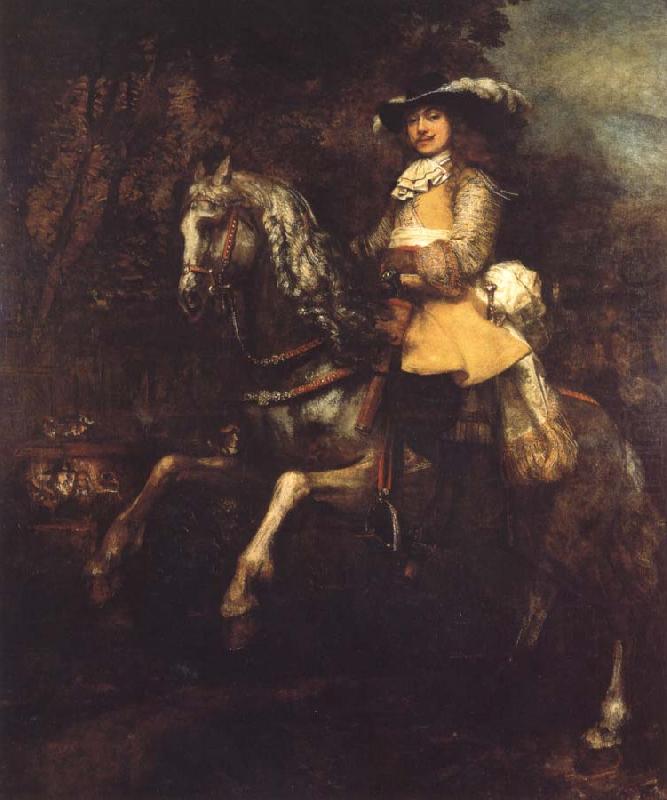 Portrait of Frederick Rihel on Horseback, REMBRANDT Harmenszoon van Rijn